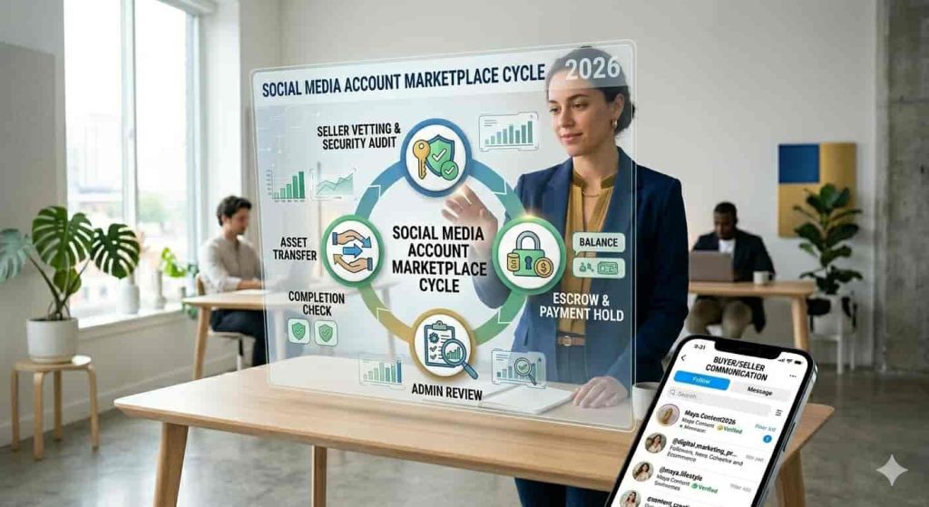 How social media accounts marketplaces work in 2026