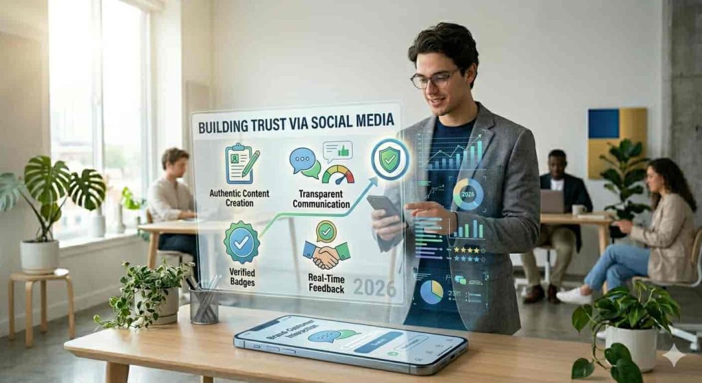 How businesses build trust through social media