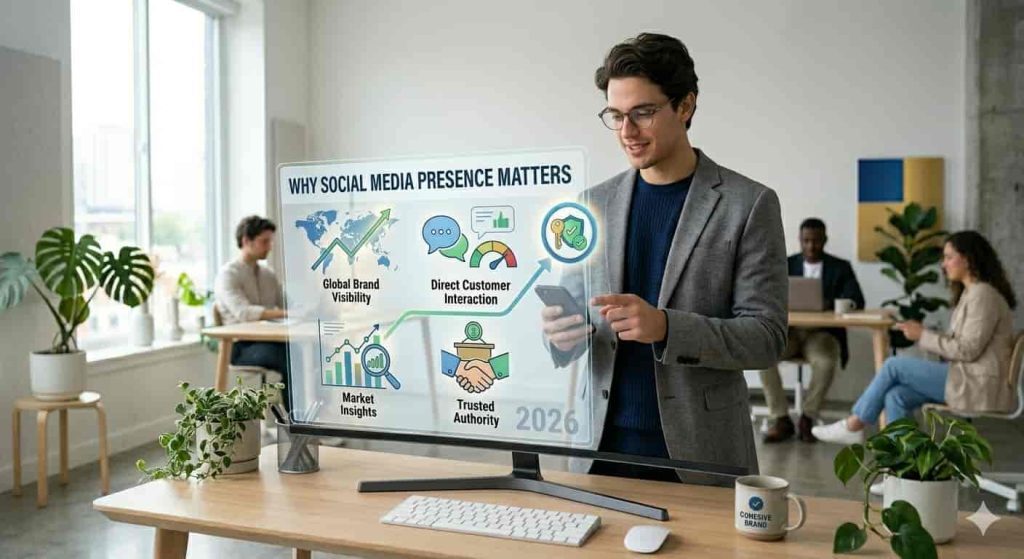 Why social media presence matters for businesses today