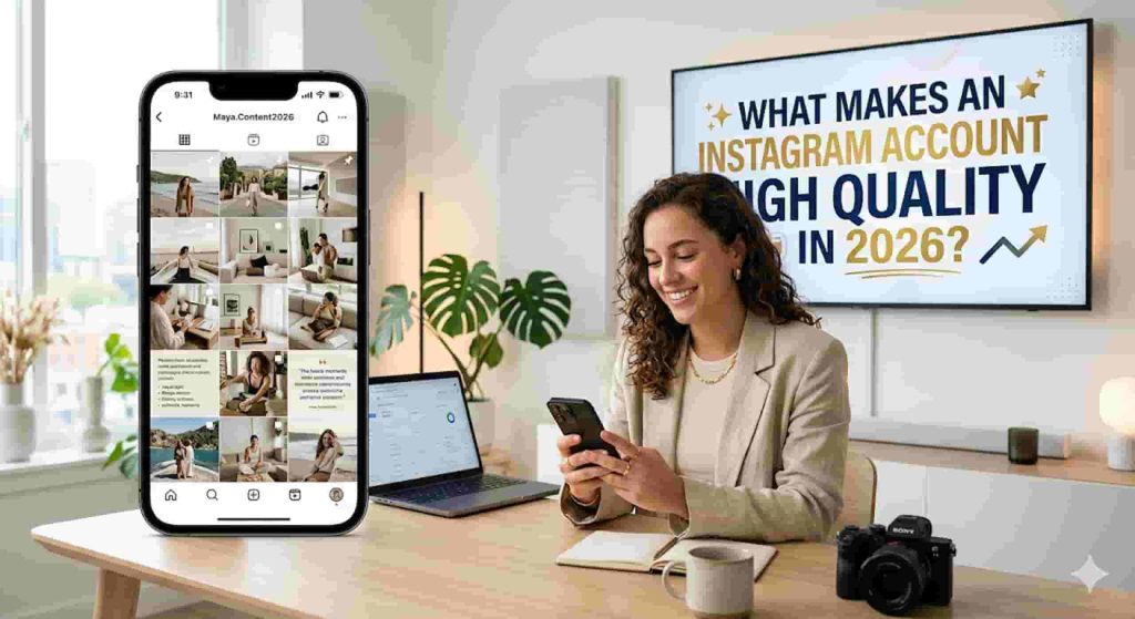 What makes an Instagram account high quality